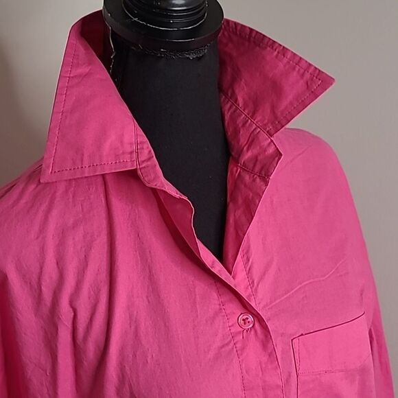 Spoon jeans sz S button front collared shirt - Picture 2 of 11